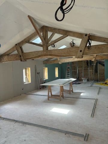 Travaux de plâtrerie, isolation et doublage